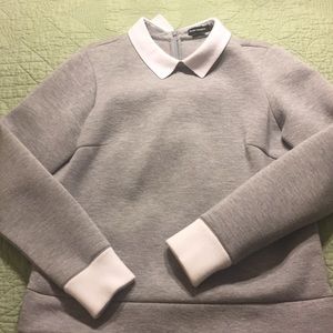 Club Monaco Collar Sweatshirt